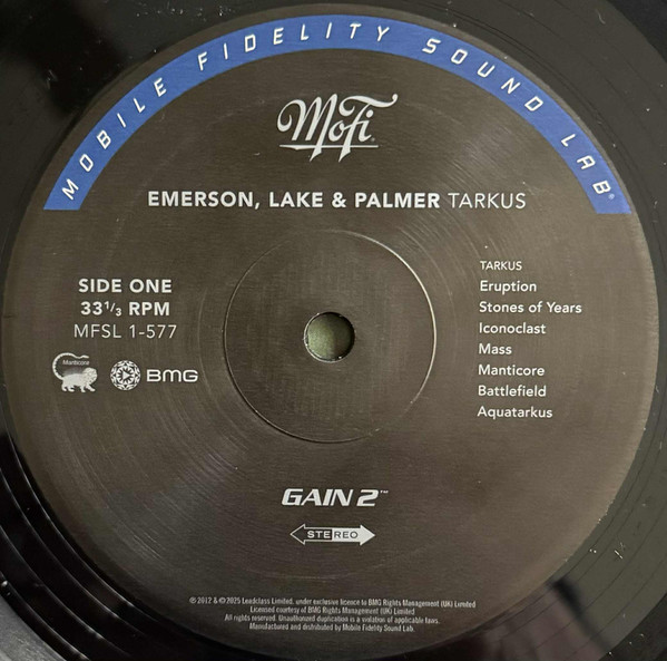 ELP on MoFi - Pt. 2: Tarkus - Groovy Music Club