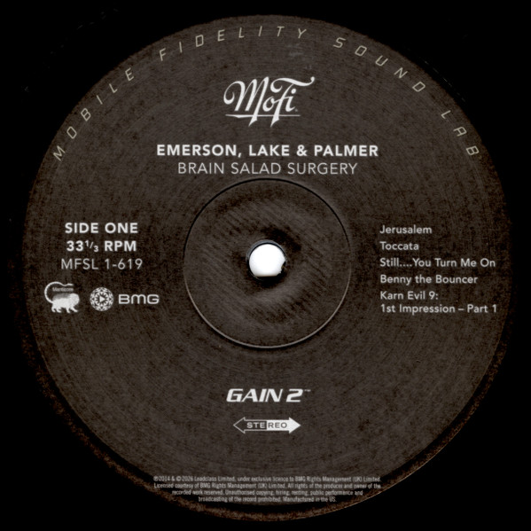 ELP on Mofi - Pt. 5: Brain Salad Surgery - Groovy Music Club